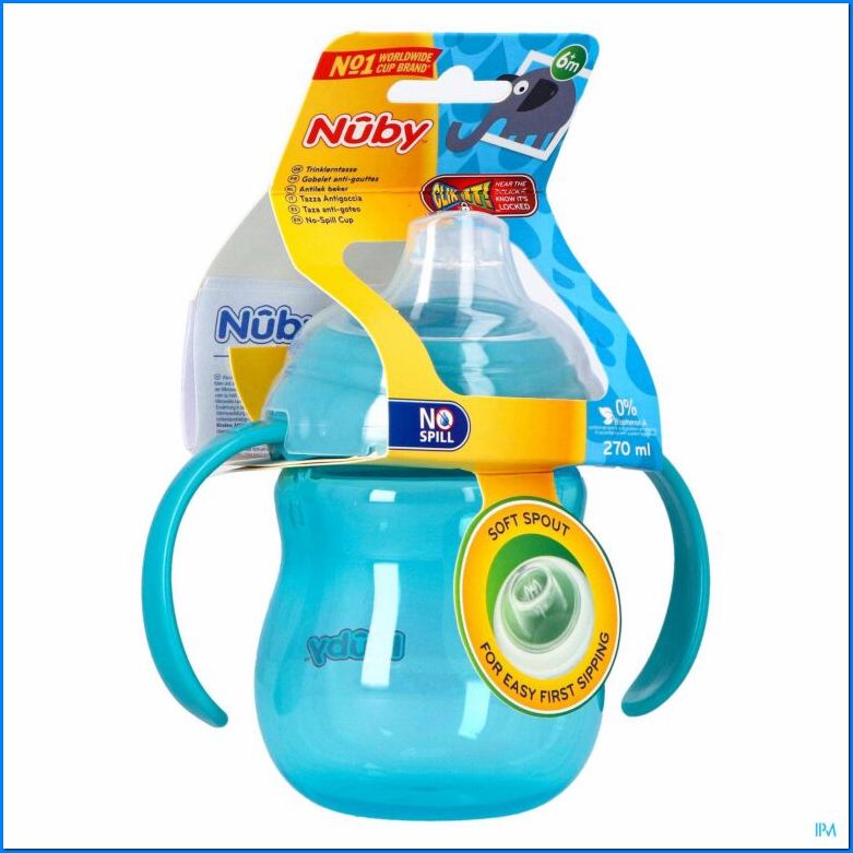 Tazza No-spill con Manici - 270ML - 6M+