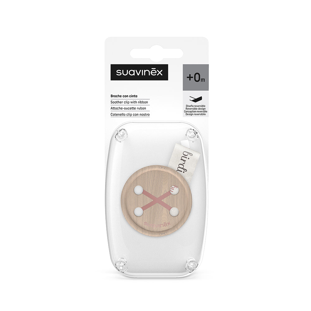 Birdies Clip Tessuto Rosa