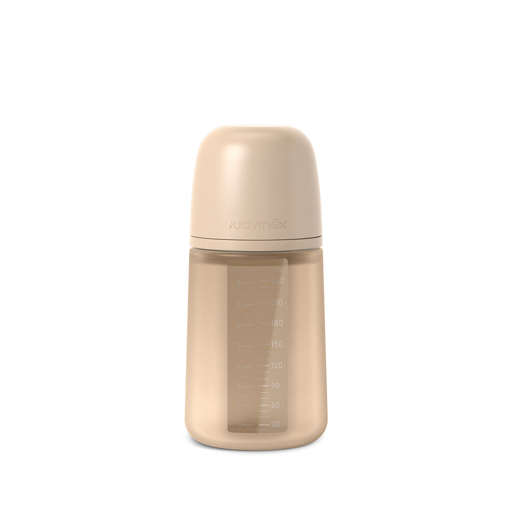 Biberon Silicone 240ML Nocciola