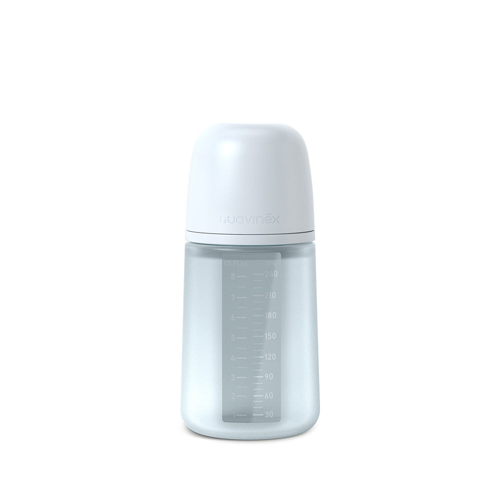Biberon Silicone 240ML Azzurro