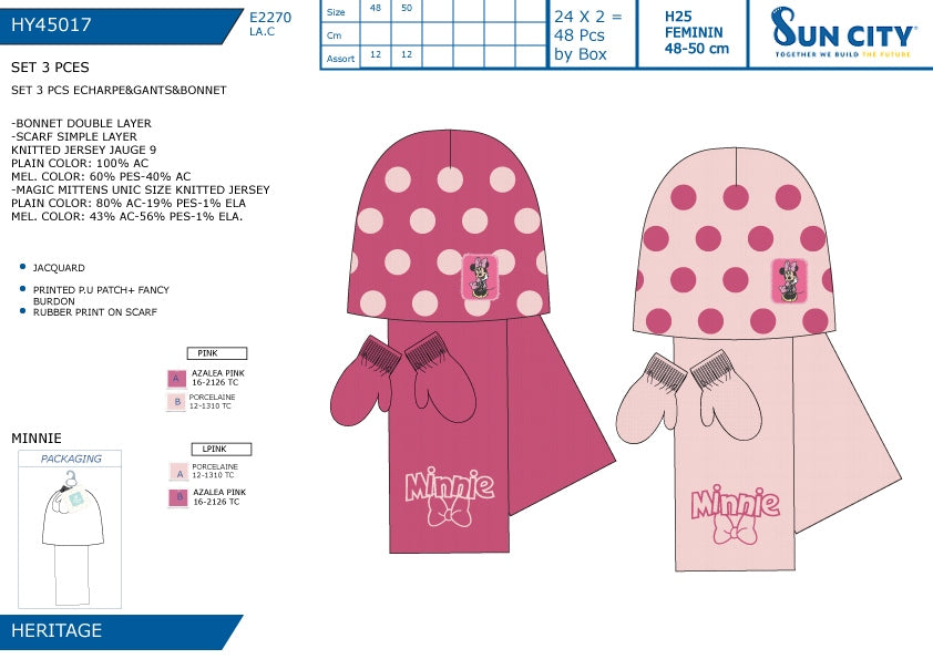 Set 3 Pz Minnie