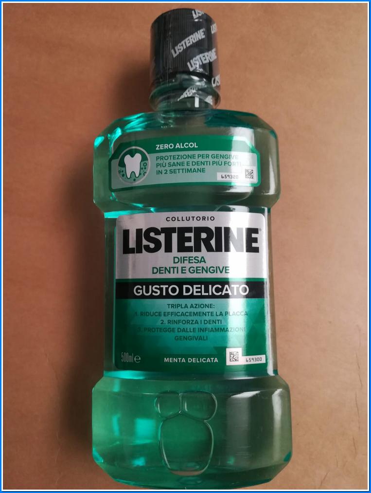 Listerine Deg Zero 500ML