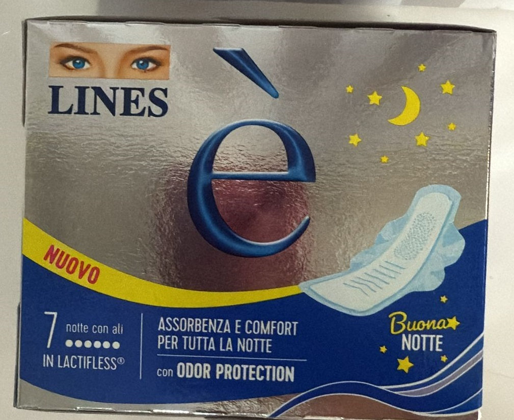 Assorbenti Lines e X 7 Notte