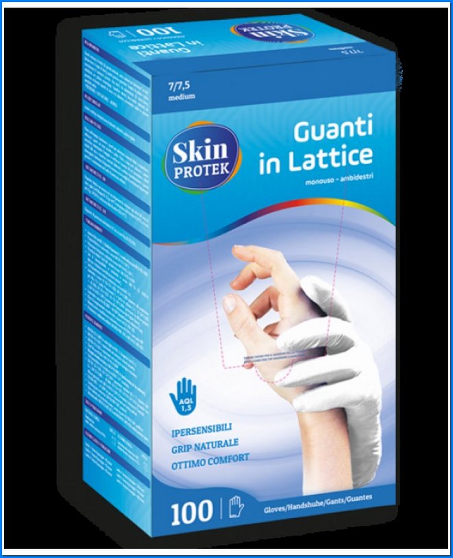 Guanti Skinprot Lattice Grande X100