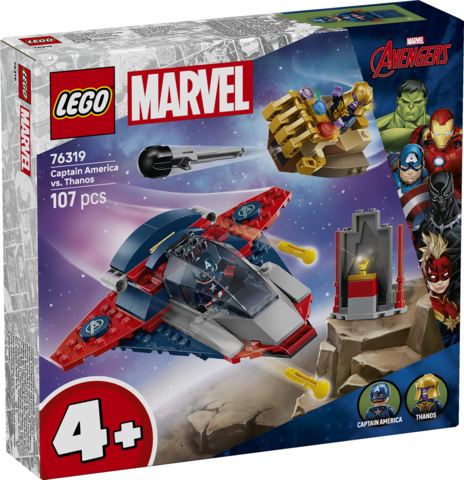 Captain America Contro Thanos