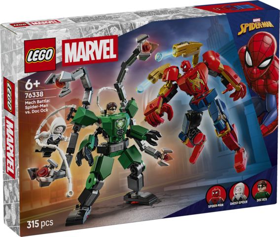 Battaglia Mech Spider Man Vs. Doc Ock