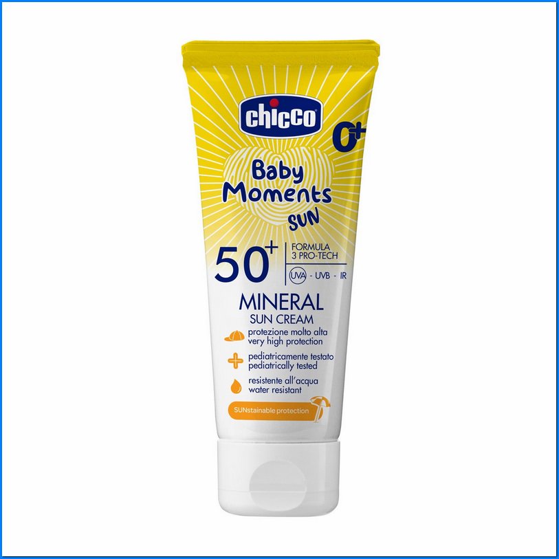 Chicco Crema Mineral SPF50 - 75ML