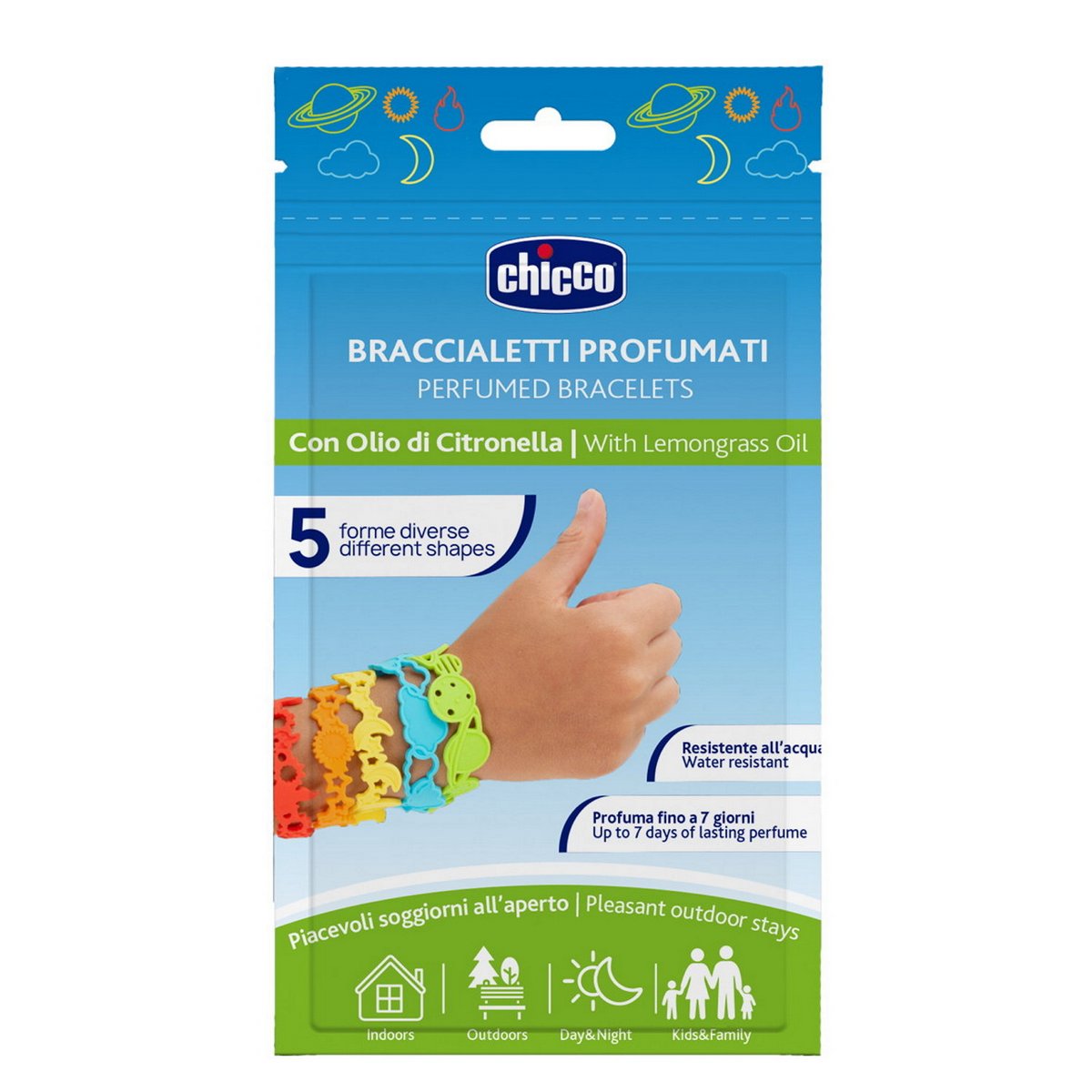 Braccialetti Profumati in Silicone 5PZ