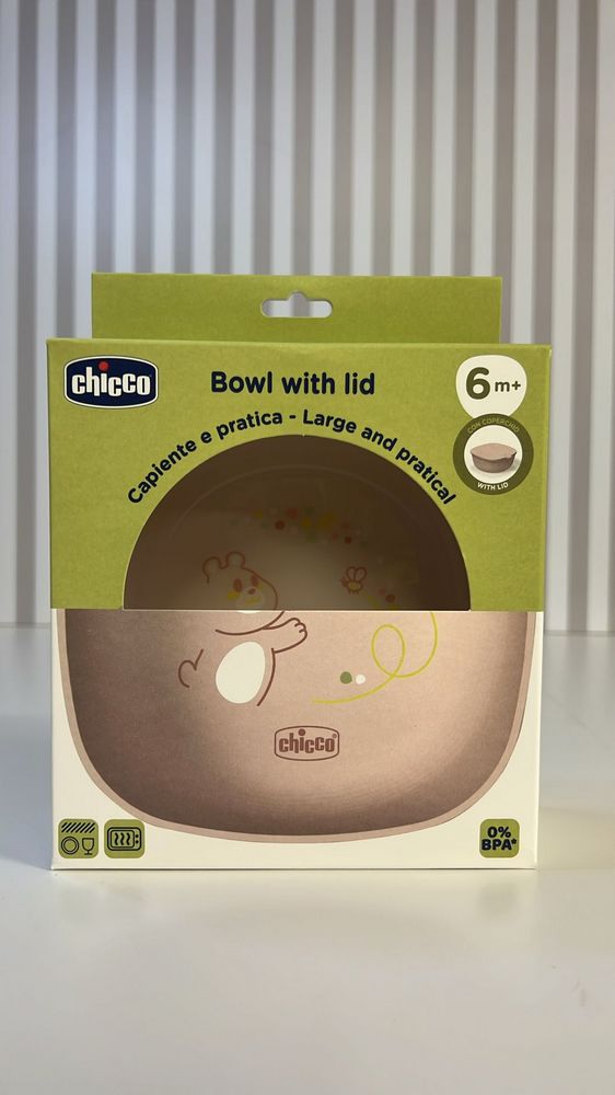 Ciotolina con Coperchio 6M+ Rosa