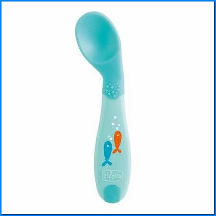 Cucchiaio Angolato 8M+ Azzurro