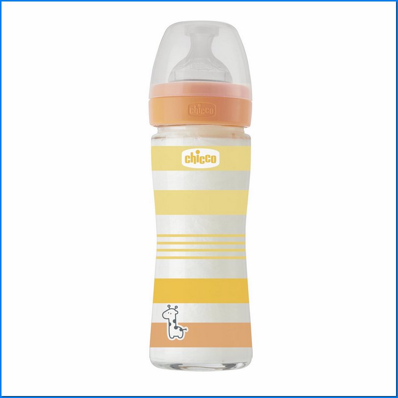 Biberon Wb Vetro Orange Uni 240 Lento Si