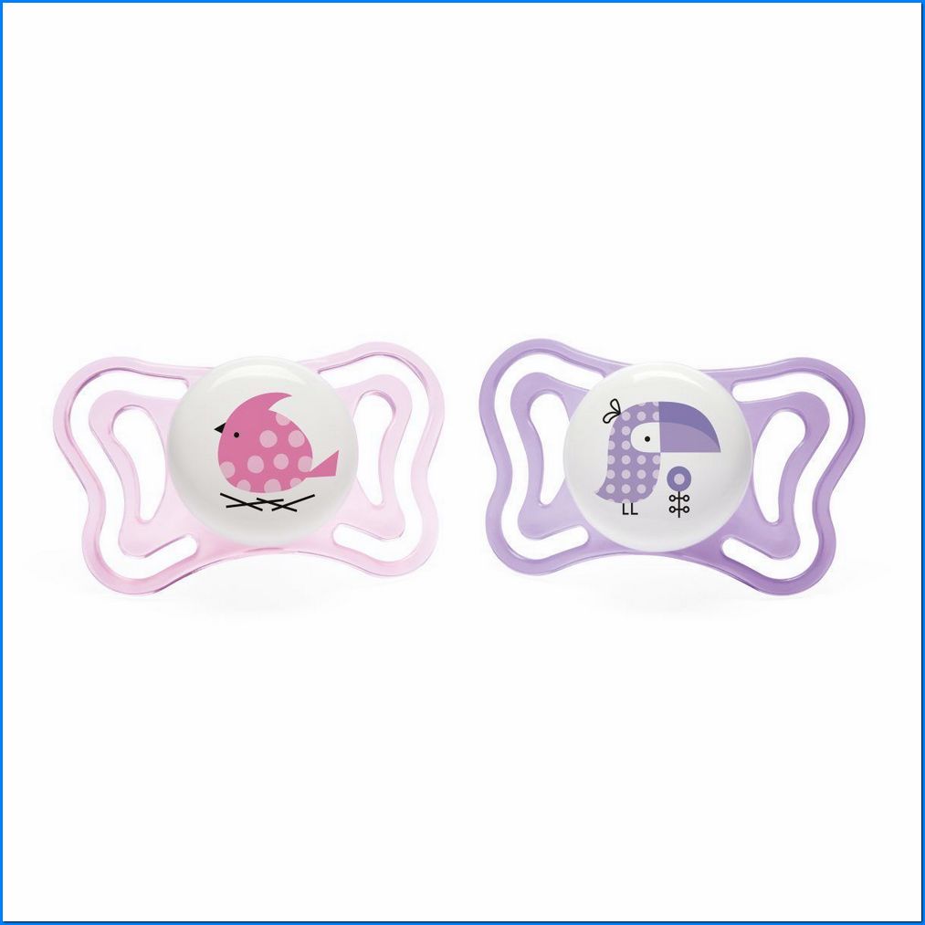 Succhiettophysio Light Girl 2-6M Sil 2 P
