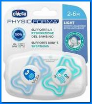 Succhiettophysio Light Boy 2-6M Sil 2 P