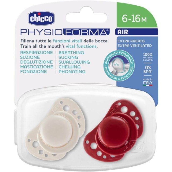 Succhietto Air Rosso Sil 6-16M 2PZ C