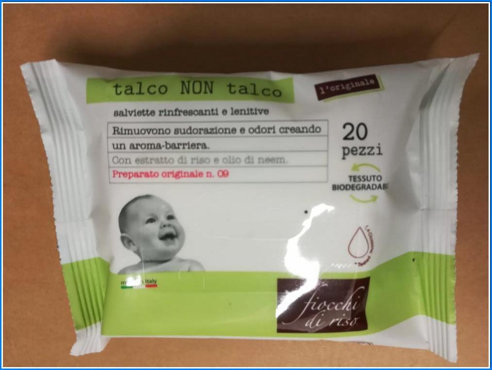 Salviette Talco Non Talco