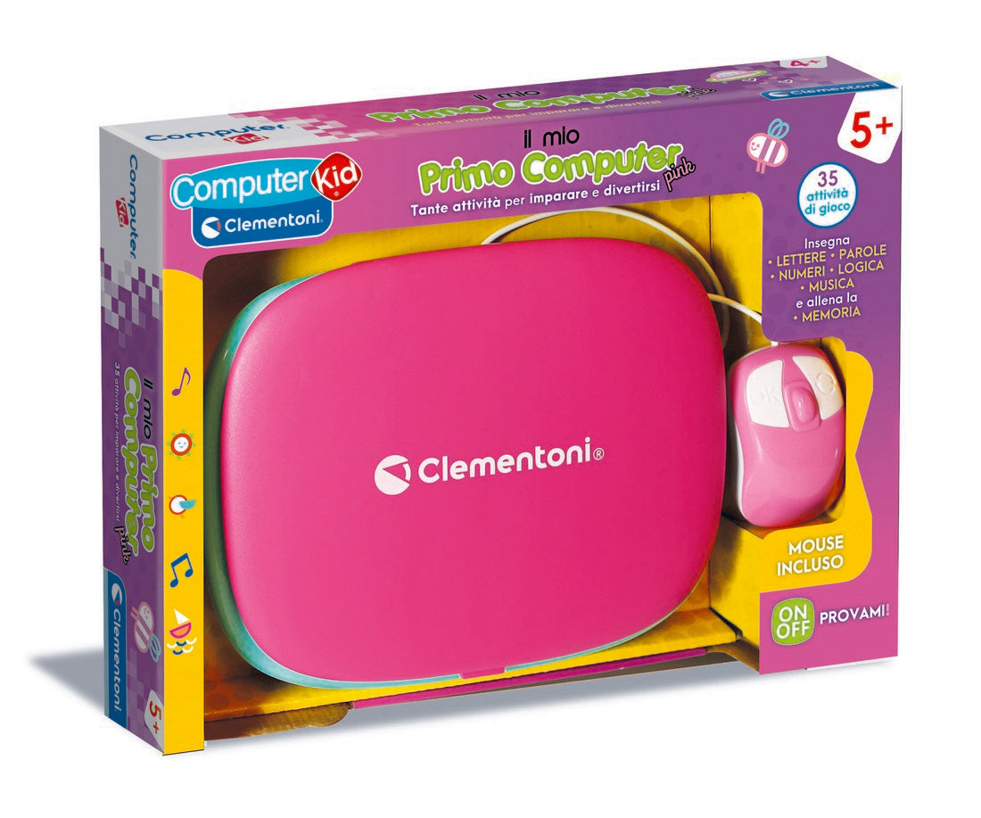 Il Mio Primo Computer (con Mouse) Pink