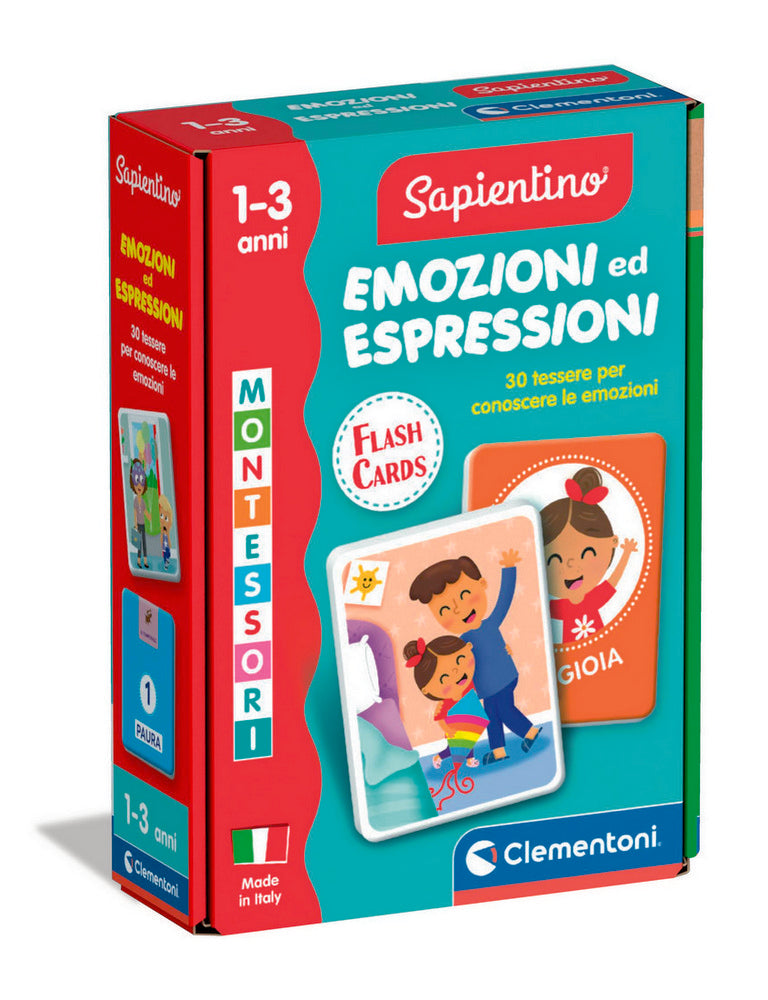 Montessori Flashcards Emozioni Ed Espres