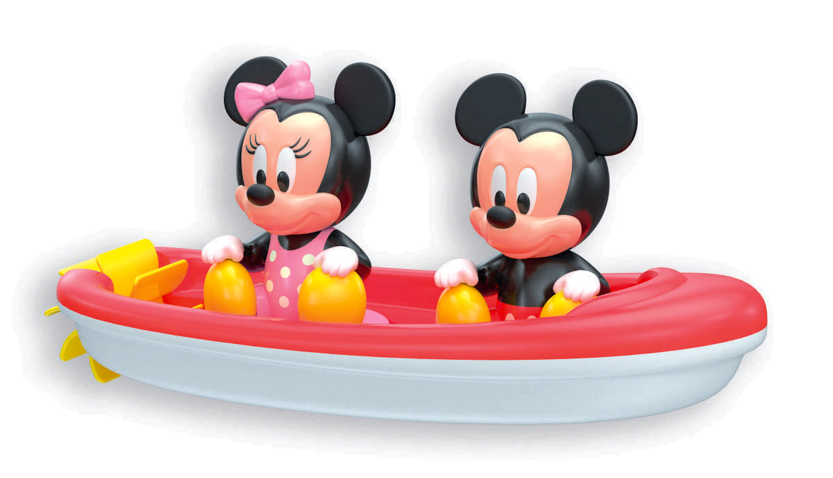 Disney Bath Boat Set Mickey+minnie