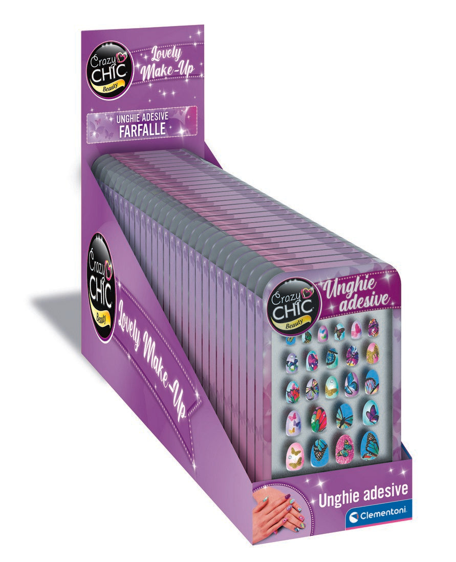Unghie Adesive - Farfalle