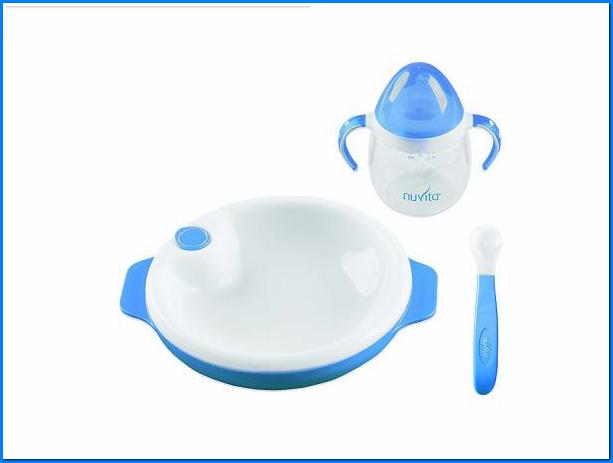 1491 Nuvita Set Pappa 6M+POWDER Blue