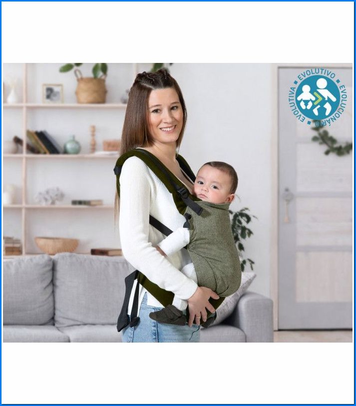 Marsupio Bebe Neoprene Verde