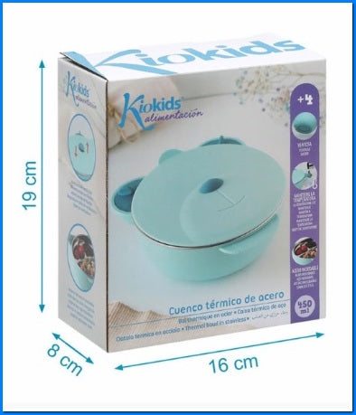 Ciotola Termico Inox-pp 450ML Azul