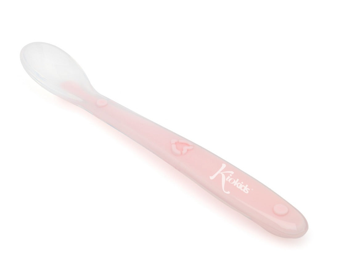 Cucchiao Silicone Rosa