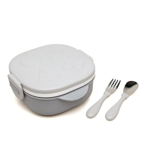 Set Pappa 450ML Acciano Inossidabile/pp