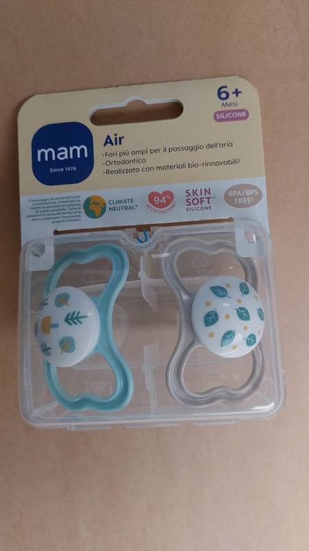 Succhietti Air 6+ Iscc+, Silicone