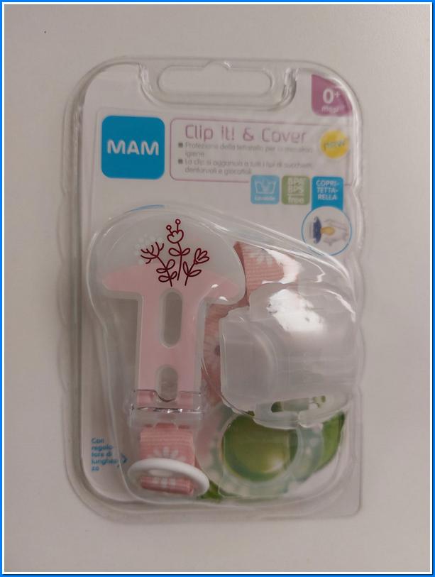 Porta Succhietto Clip e Cover
