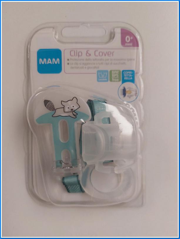 Porta Succhietto Clip e Cover