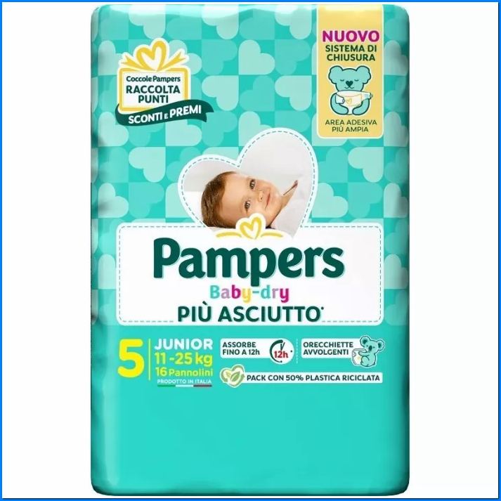 Pannolini Babydry Junior 5 - KG.11-25 - Pz. 8