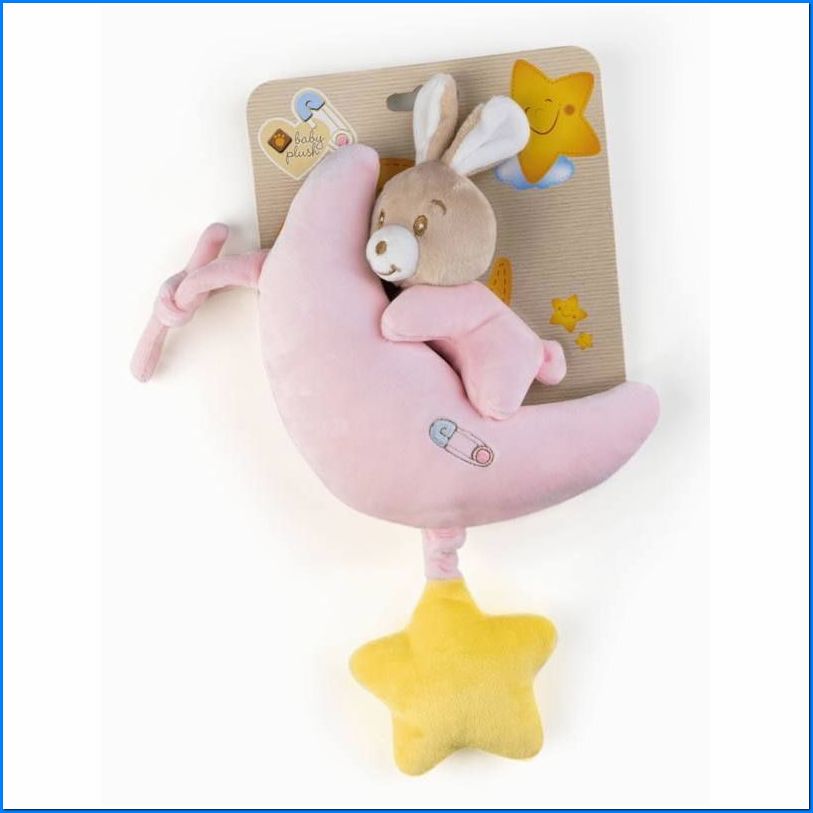 Coniglietta Luna Carillon - 35 Cm.
