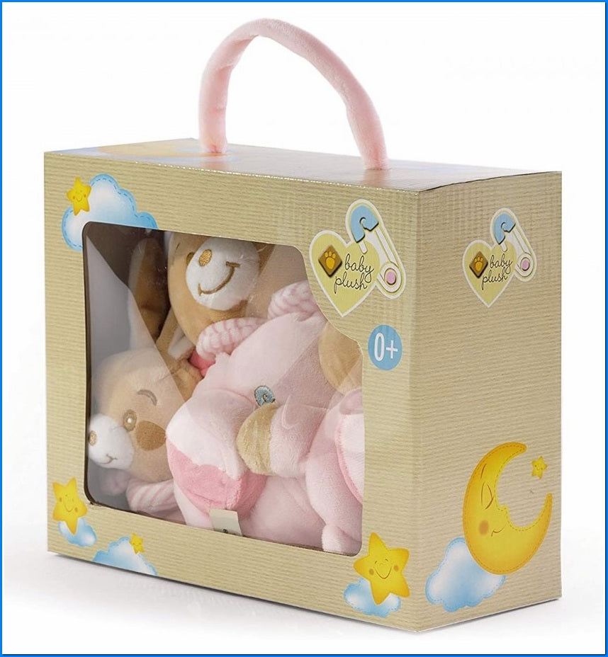 Set 3 Pezzi in Scatola Conigl