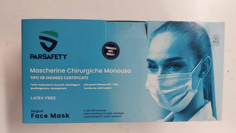 Mascherine Chirurgiche Cielo Pz 50