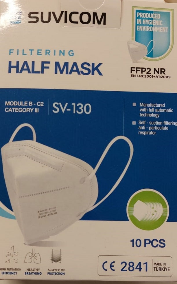 Mascherine Bianche FFP2 - 10 Pz. Parmask