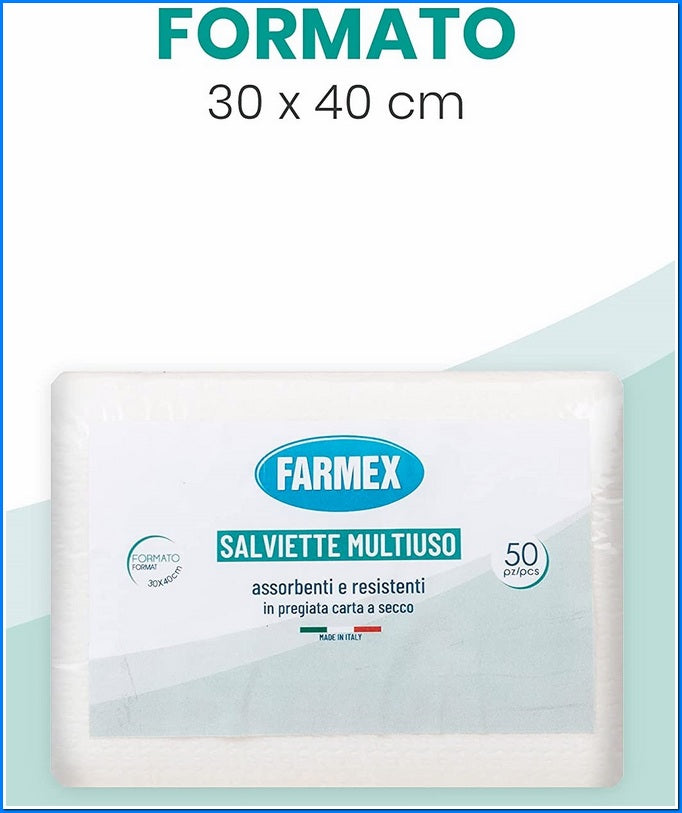 Farmex Salviette Multiuso 50 Pz.