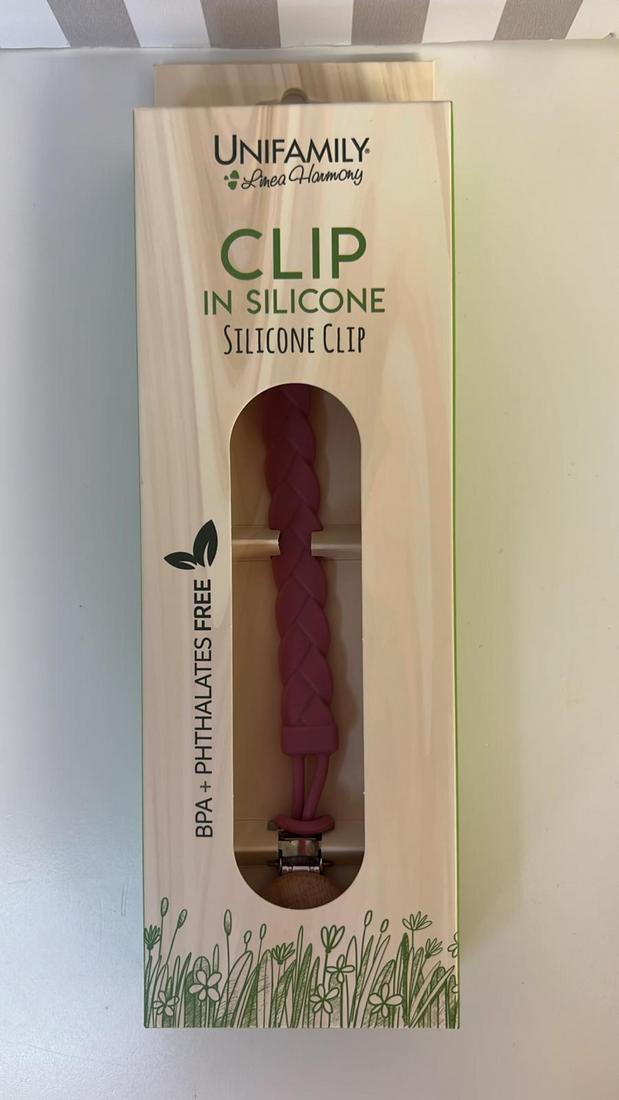Clip in Silicone Blush