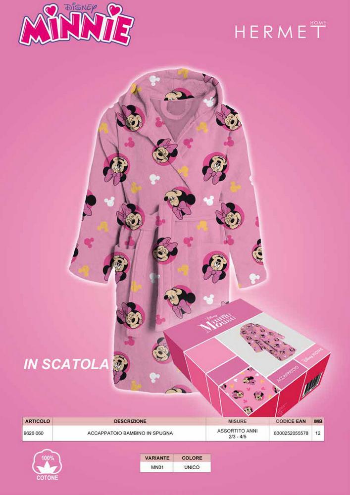 Accappatoio Minnie