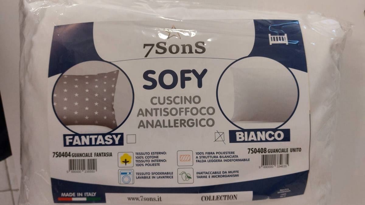 Cuscino Antisoffoco Anallergico