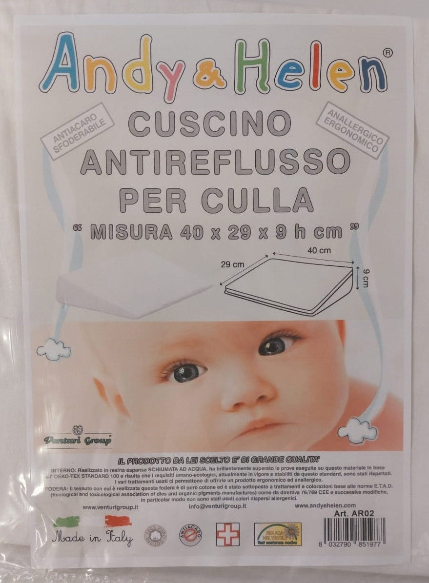 Cuscino Antireflusso Culla