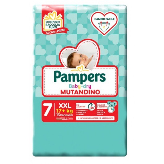BABYDRY MUTANDINO SING.XXL PZ.13 PAMPERS