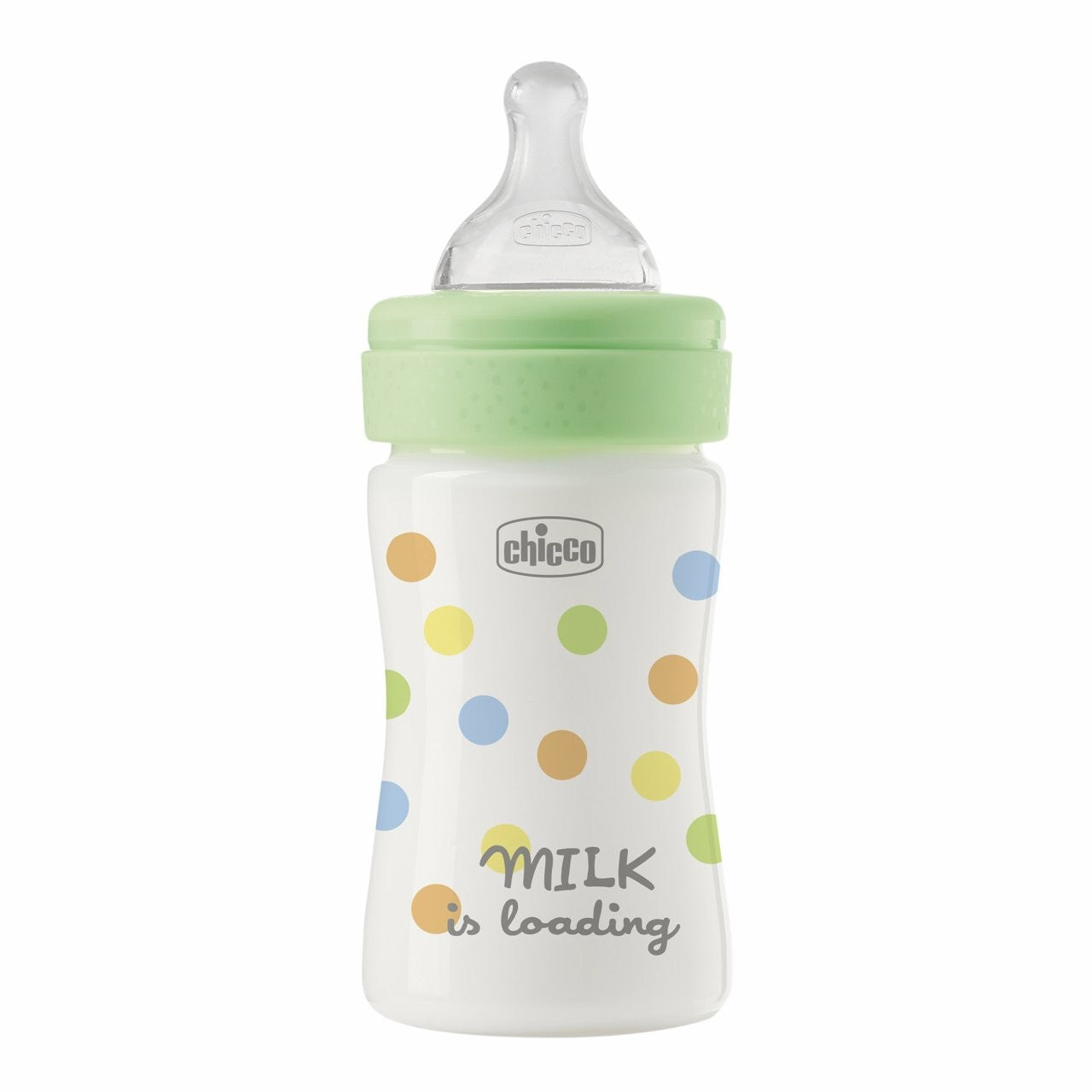 CHICCO BIBERON PERFECT EASY PLAST.150ML FL.LENTO SIL.NE
