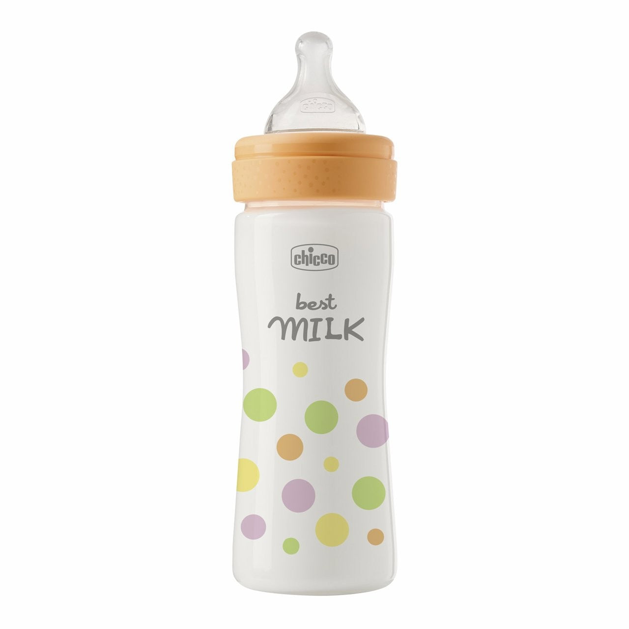 CHICCO BIBERON PERFECT EASY PLAST.250 SIL.GIRL FL.MEDIO