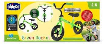 CHICCO GIOCO BALANCE BIKE GREEN ROCKET