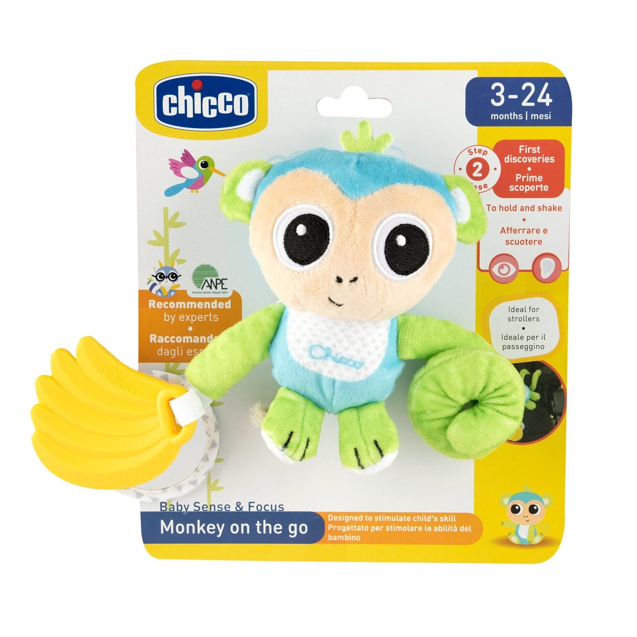 CHICCO GIOCO BSF SCIMMIA PORTATILE