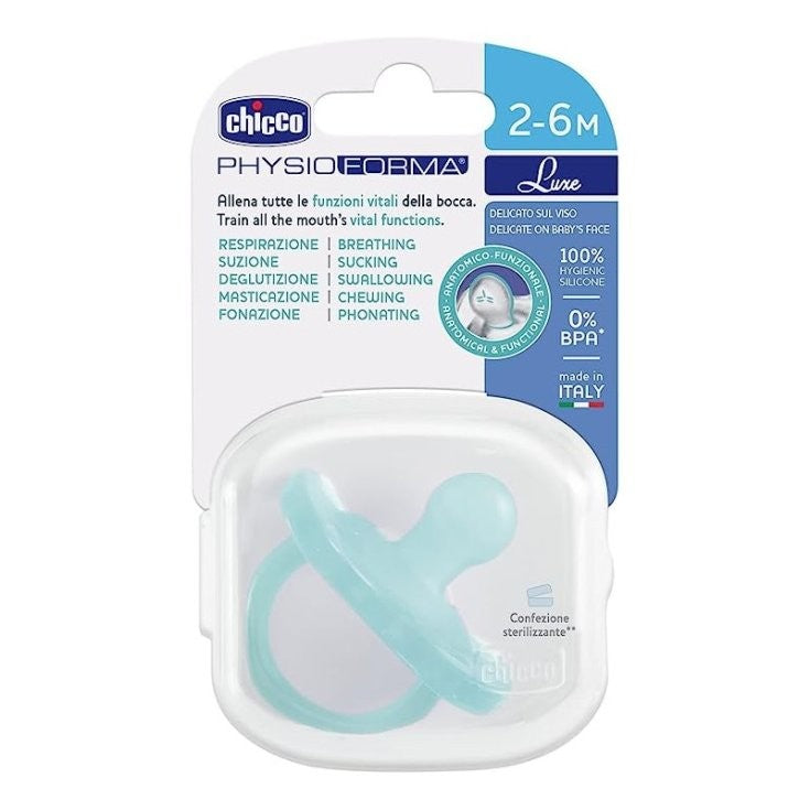CHICCO GOMMOTTO PHYSIO SOFT AZZURRO 2-6MESI 1PZ