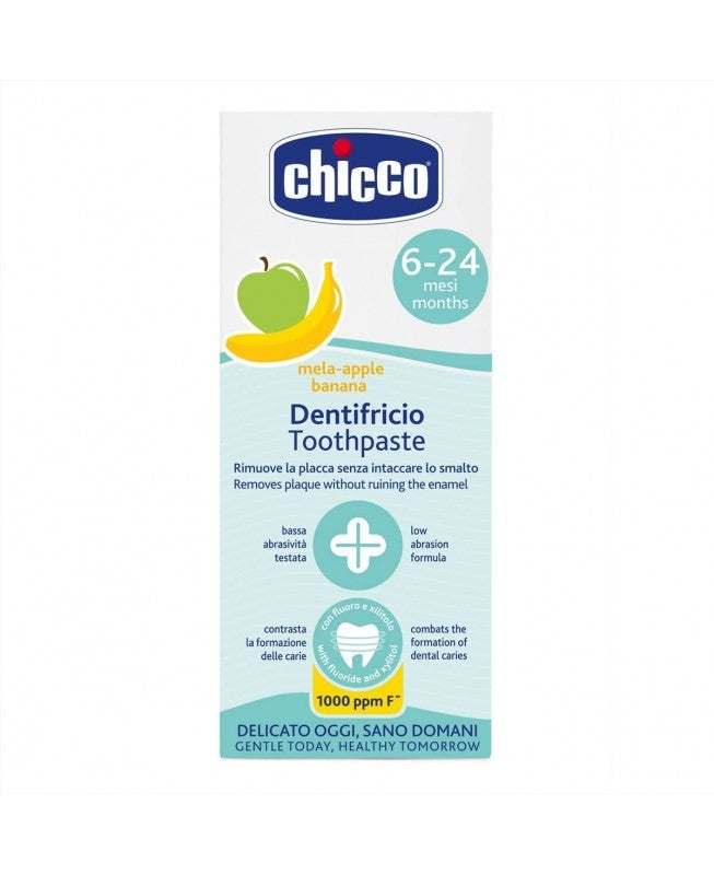 CHICCO NUOVO DENTIFRICIO MELA BANANA 6-24M FLUORO