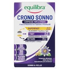 EQUILIBRA CRONO SONNO 30 COMPRESSE INTEGRATORE ALIMENTARE