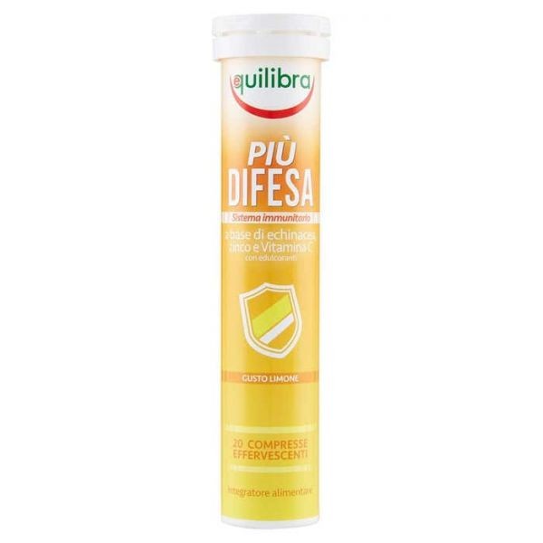 EQUILIBRA INTEGRATORE PIU DIFESA 20 COMPRESSE EFFERVESCENTI